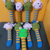 جغجغه و پتوی نوزاد و آویز زرافه