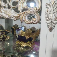 بوفه چوبی ووسایلش|بوفه، ویترین، کنسول|تبریز, |دیوار