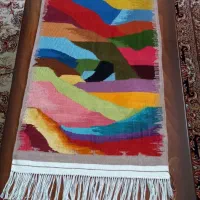 گلیم دستبافت مناسب رومیزی|گلیم، جاجیم، گبه|پرند, فاز ۲|دیوار