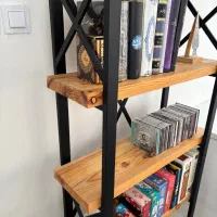 کتابخانه|کتابخانه، شلف، قفسههای دیواری|شیراز, باغ تخت|دیوار