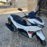 موتور آیروکس پیشرو ۱۵۵|موتورسیکلت|کاکی, |دیوار