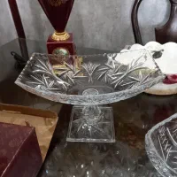 ظروف پذیرایی دکوری کریستال لمونژ گلبرجسته|ظروف سرو و پذیرایی|تهران, ارم|دیوار