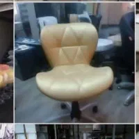 میزکنسول با آینه و دومیزناخن و سه صندلی|آرایشگاه و سالن‌های زیبایی|کاشان, ۲۲ بهمن|دیوار