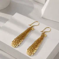 گوشواره طلا کارکرده