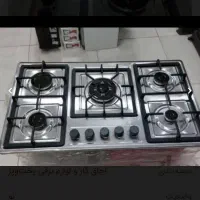 ست کامل هود و اجاق گاز استیل بوش/هود شیشه مخفی/|اجاق گاز و لوازم برقی پخت‌وپز|زاهدان, |دیوار