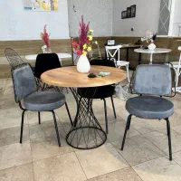 میزوصندلی همایش‌ تالار جگرکیramziy4 3|میز و صندلی غذاخوری|قم, چهل درخت‎|دیوار