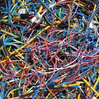 ضایعات سیم افشان