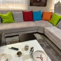 مبل راحتی نه نفره|مبلمان خانگی و میز عسلی|رشت, بلوار گیلان|دیوار