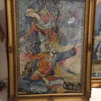 گوبلن با قاب چوبی