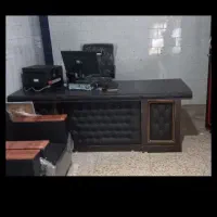 میز اداری ال ۱۸۰ سانتی وصندلی گردان