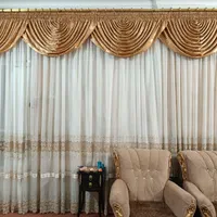 پرده پذیرایی همراه با والان|پرده، رانر، رومیزی|قم, حنیف نژاد|دیوار