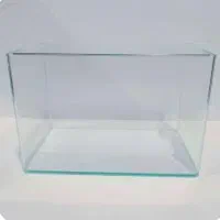 سه سایزاکواریوم شیشه خم
