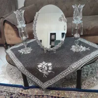 آینه شمعدان در حد نو