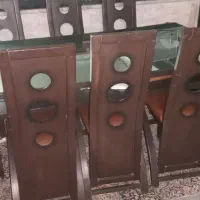 میز نهار خوری هشت نفره