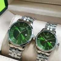 ساعت مچی سیتی زن ژاپن استیل ست وتک شیشه برجسته