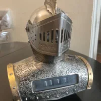 ساعت ژاپنی کنتوری قدیمی طرح شوالیه گلادیاتور