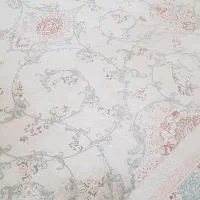 دوتخته فرش ۹متری طلاکوب نباتی ماهریس۱۲۰۰شانه