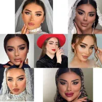 تخفیف ویژه میکاپ و شنیون عروس