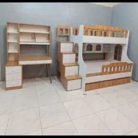 تخت خواب دو طبقه مدرن . دوطبقه کمجا مدرن|تخت و سرویس خواب|کرمانشاه, |دیوار