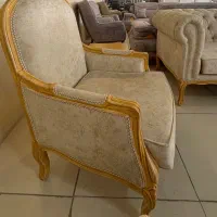 مبلمان کلاسیک فرانسوی/با چوب راش طلایی