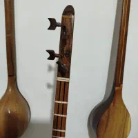 سه تار سماع|سازهای سنتی|تهران, امام زاده عبدالله|دیوار