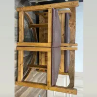 صندلی و نیمکت چوبی تشک تخت بکگراند تولد|صندلی و نیمکت|گرگان, |دیوار