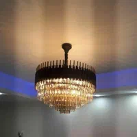 برقکار نصب لوستر هالوژن برقکاری برق کشی|خدمات پیشه و مهارت|کیش, |دیوار