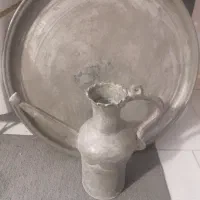 سینی مسی و افتابه مسی قدیمی