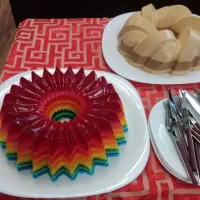 ژله رنگین کمانی|خوردنی و آشامیدنی|شاهینشهر, فردوسی|دیوار