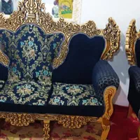 مبل سلطنتی 7نفره|مبلمان خانگی و میز عسلی|قدس, شهرقدس|دیوار