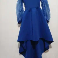 دو عدد لباس مجلسی دخترانه و زنانه ابی