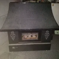 بخاری گازی  طرح شومینه برند نمونه