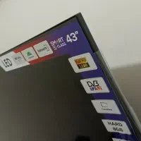 تلویزیون یونیوا43اینچ ماهواره سر خود