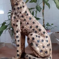 مجسمه پلنگ|مجسمه، تندیس، ماکت|خرمآباد, |دیوار