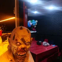 فروش ماسک وحشت سیلیکونی اصلی یکجا در حد نو