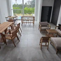 ست مبلمان ویلا  تمام چوب|مبلمان خانگی و میز عسلی|نوشهر, |دیوار