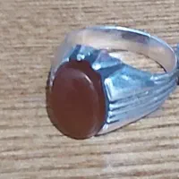 انگشتر نقره سرخ یمنی|جواهرات|اصفهان, تخت فولاد|دیوار