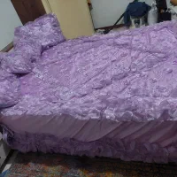 رو تختی ساتن شیک ترکیه ای|سرویس روتختی|تهران, هاشمآباد|دیوار