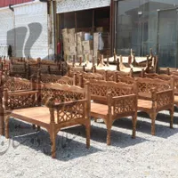میز صندلی باغی چوبی تاشو تاب باغی تخت سنتی ریلکسی|صندلی و نیمکت|تهران, دولتخواه|دیوار