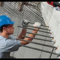 کاشت میلگرد و انکر بولت