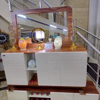 آینه کنسول میز تلویزیون سم آهویی