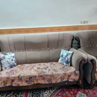مبل ۷نفره راحتی|مبلمان خانگی و میز عسلی|تاکستان, |دیوار