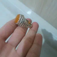 انگشتر عقیق زرد|جواهرات|خمین, |دیوار