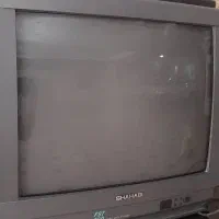 تلویزیون شهاب . زیر تلویزیونی شیشه ایی مشکی