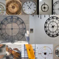 تولیدکننده ساعت دیواری فلزی تک وعمده