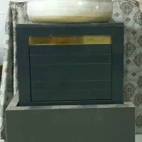 روشویی سنگ مرمر به همراه شیر ایتالیایی اهرمی