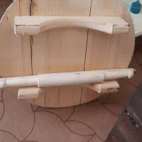 چرتکه چوبی سرویس کامل نانوایی  صندوقچه چوبی  وچدن