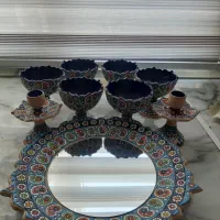 هفت سین میناکاری لالجین
