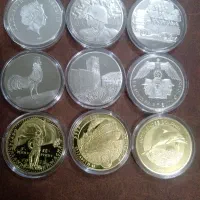 سکه مدال آبکاری نقره و طلا استیل خارجی|کلکسیون سکه، تمبر، اسکناس|تهران, امام خمینی|دیوار