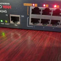 سوئیچ میکروون مدلSwitch MikroWan PoE MP-2424G|مودم و تجهیزات شبکه|تهران, استاد معین|دیوار